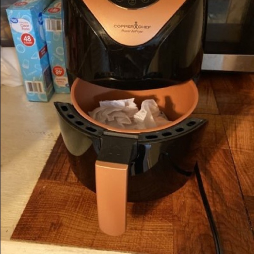 New Small Air Fryer out of box